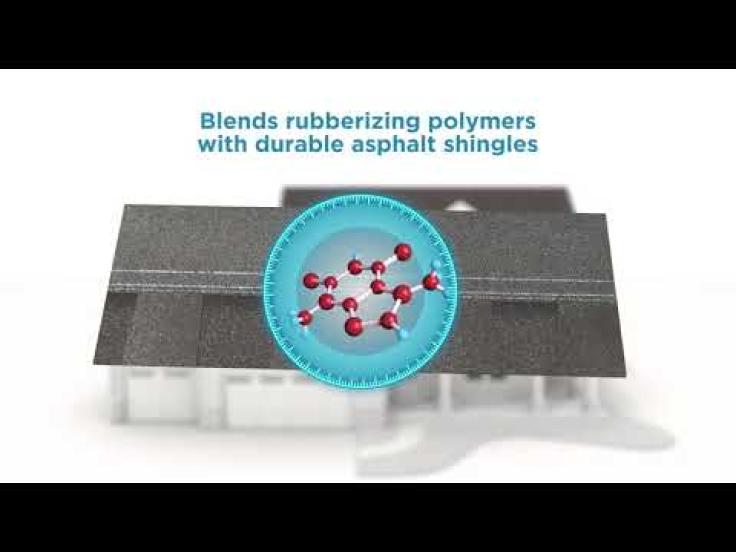 CertainTeed ClimateFlex® Polymer-Modified Shingle Technology
