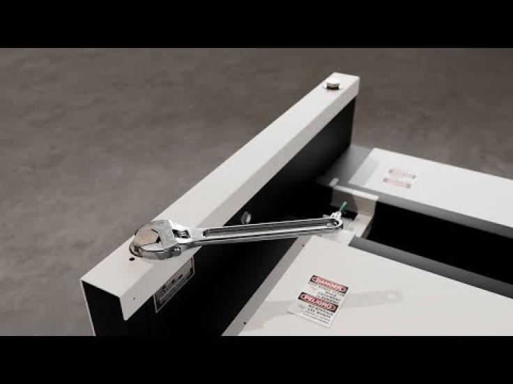 Adjusting Glass Master® for Board Thickness | CertainTeed Machine Works