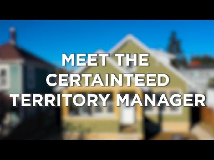 Cedar Impressions® Case Study: Meet the Territory Manager | CertainTeed