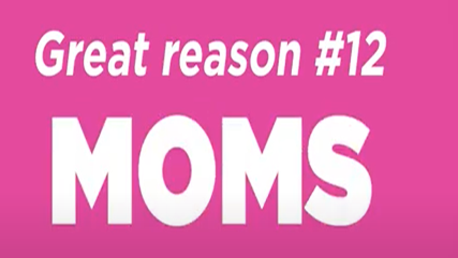 Great Reason #12 - Susan G. Komen